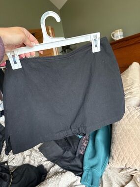 Black Mini Skort princess Polly